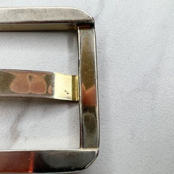 Vintage Flat Prong Simple Basic Belt Buckle - Picture 4 of 9